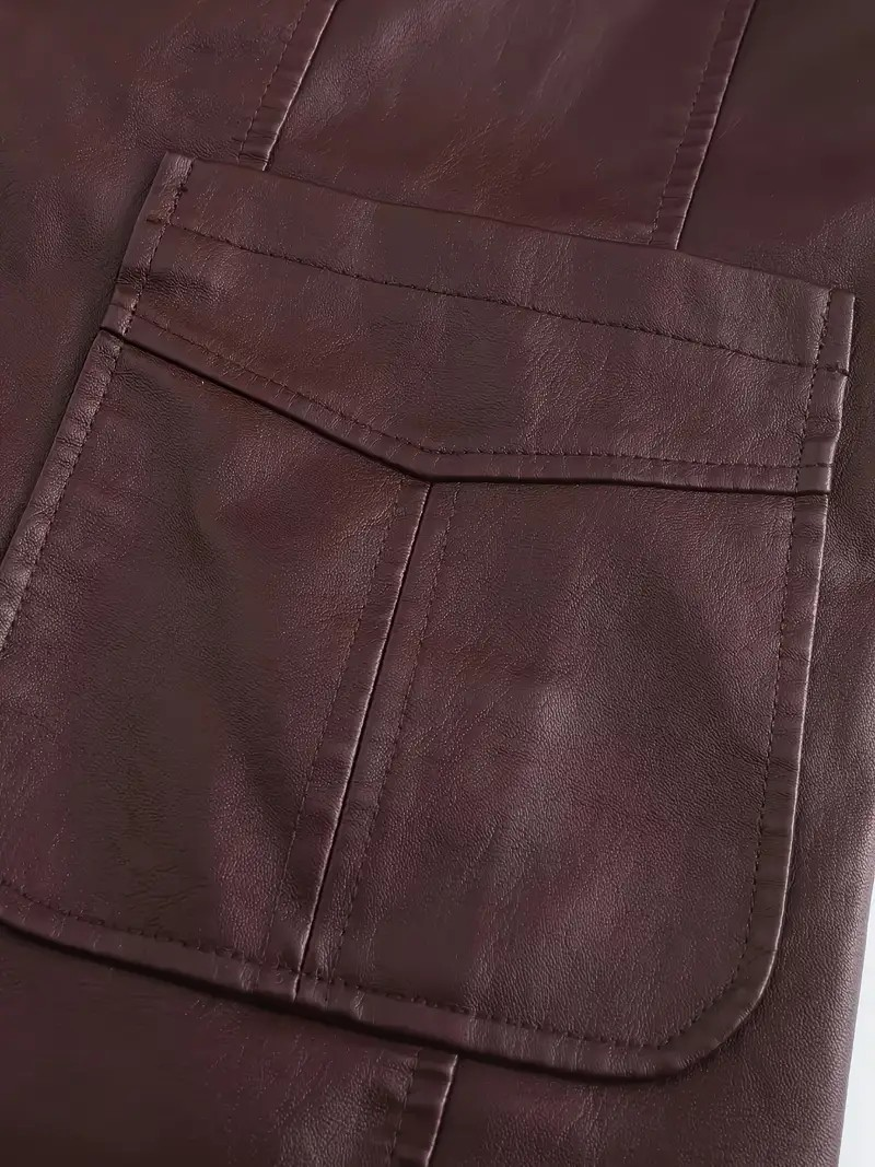 Levoire | Veste en cuir avec une coupe élégante