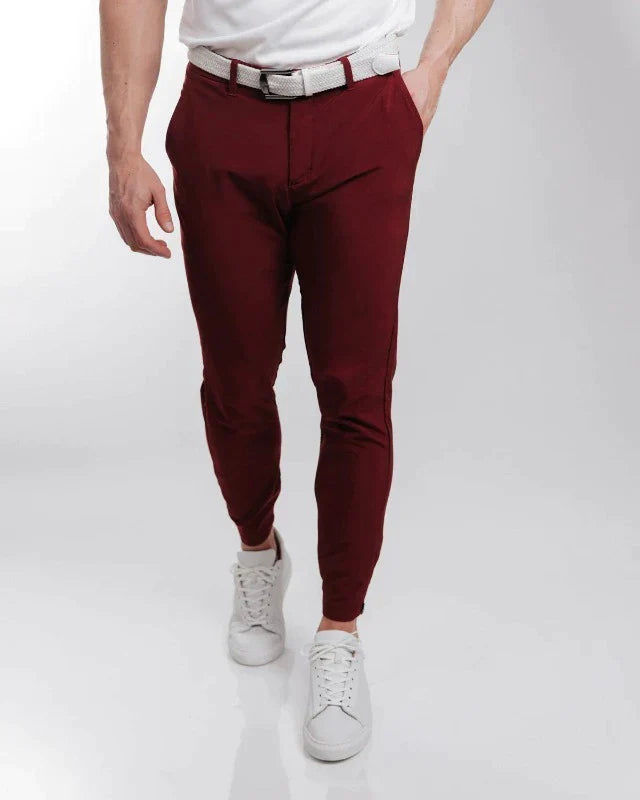 Levoire | Pantalons Longs Vin Rouge