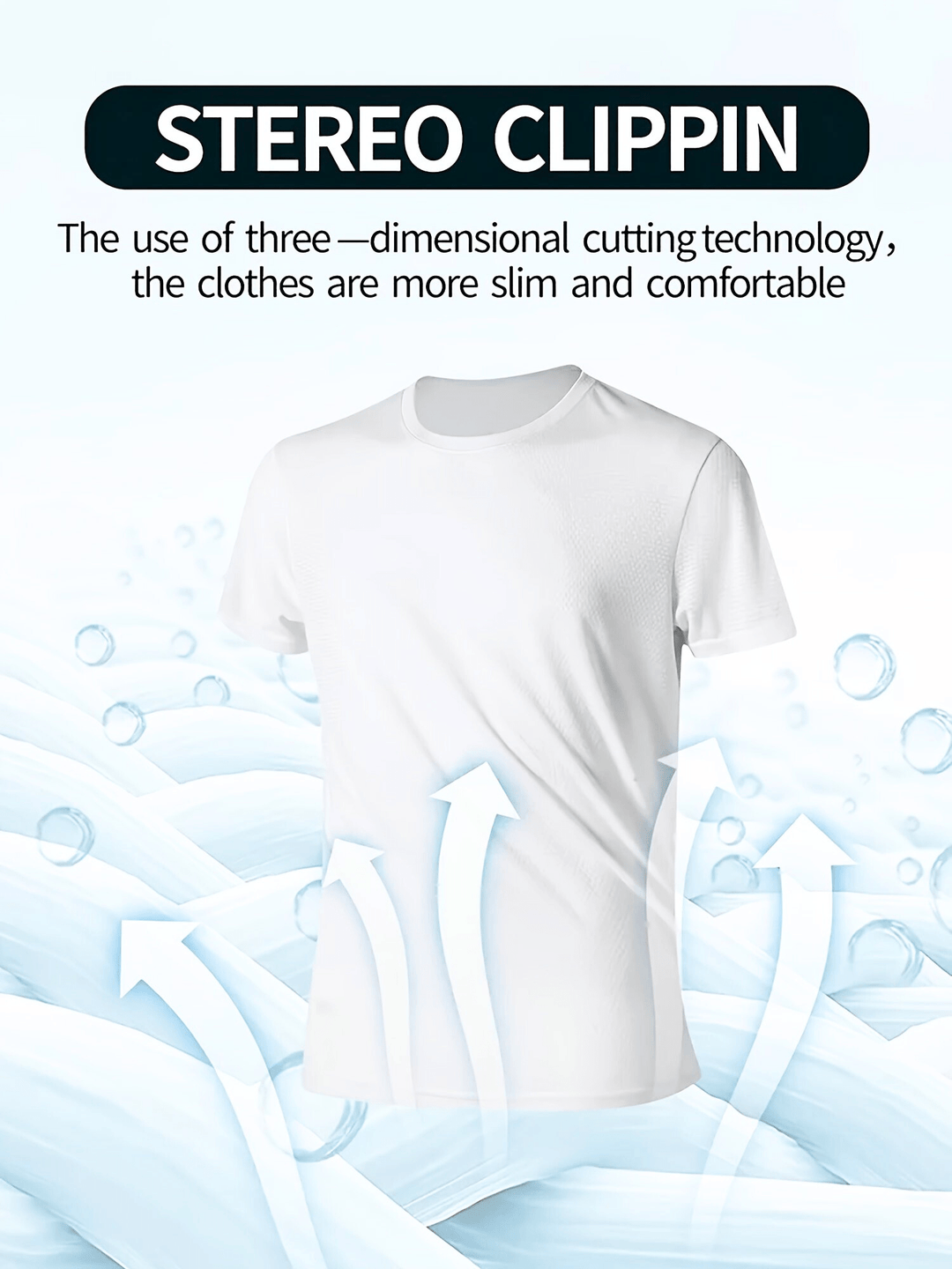 Levoire | Chemises Hommes 6 Pack T-Shirts de Sport pour Hommes Sèche Rapidement & Respirant