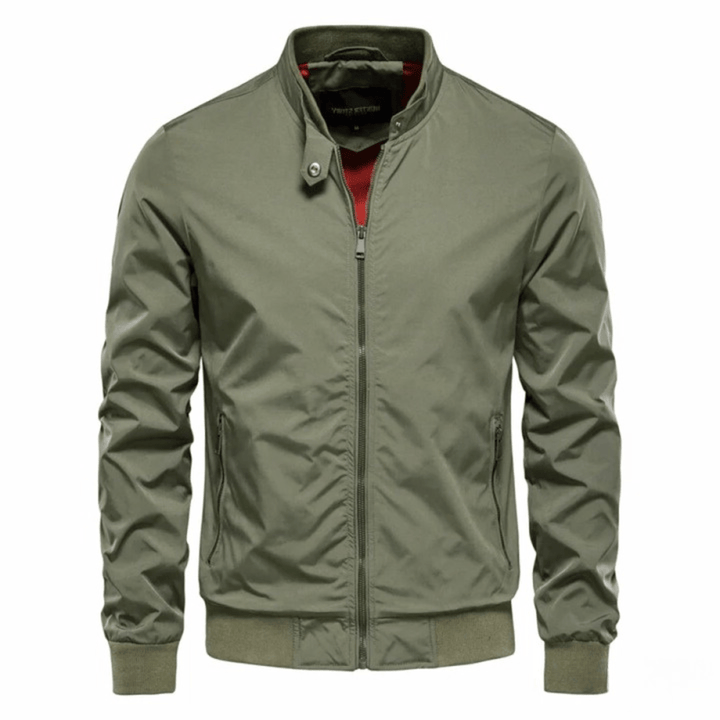 Levoire | Veste pour hommes Veste coupe-vent Veste imperméable pour hommes Décontractée & Confortable Vert