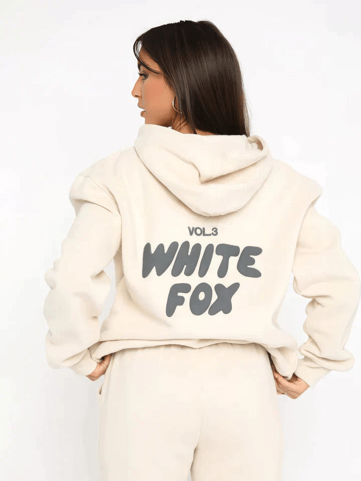Levoire | Ensemble jogging capuche femme Beige