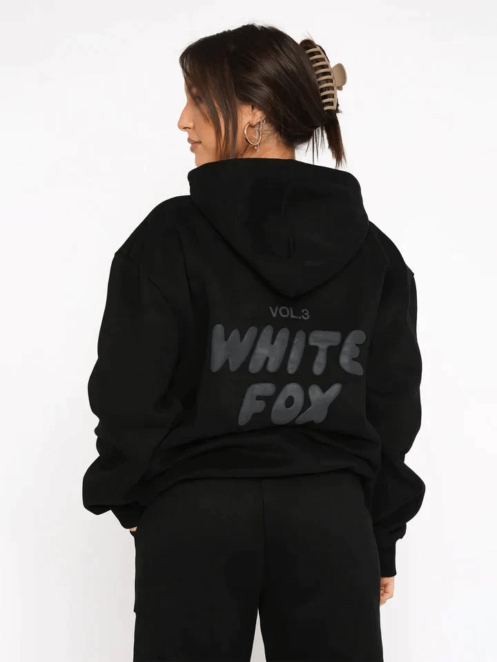 Levoire | Ensemble jogging capuche femme Noir