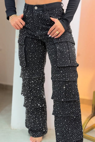 Levoire | Strass Et Poches Multiples Pratiques