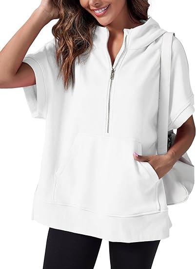 Levoire | Sweat à capuche à la fois élégant et décontracté Blanc