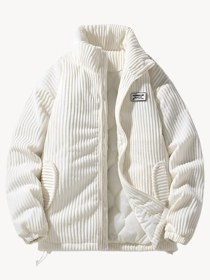 Levoire | Veste En Corduroy Élégante Blanc