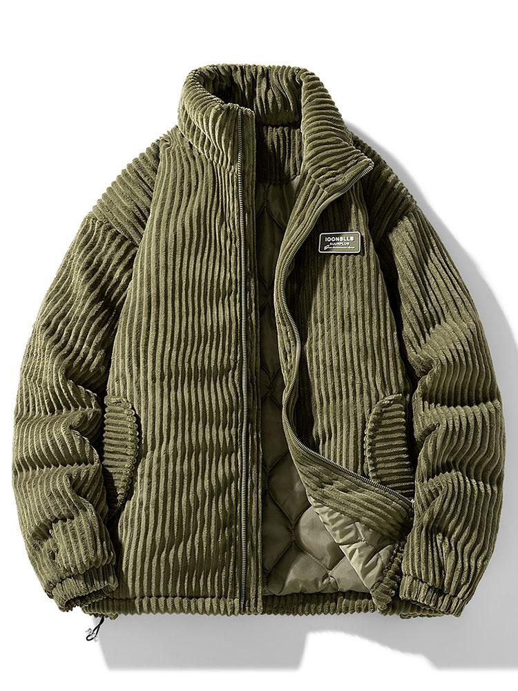 Levoire | Veste En Velours Tendance Vert