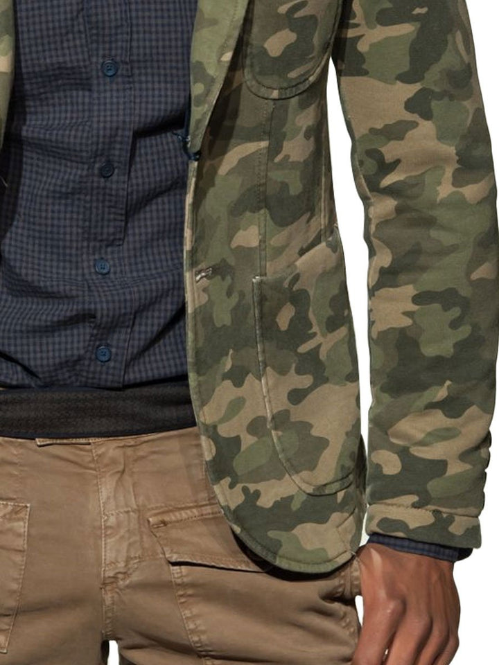 Levoire | Blazer Camo Décontracté à Poches