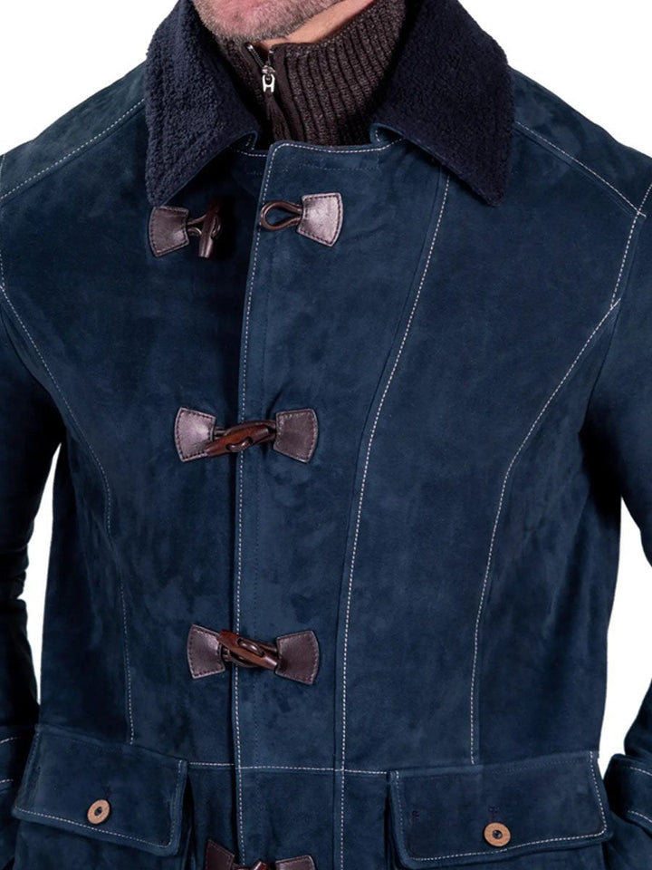 Levoire | Poches À Rabat Simplement Boutonnées Veste Isolante En Cuir