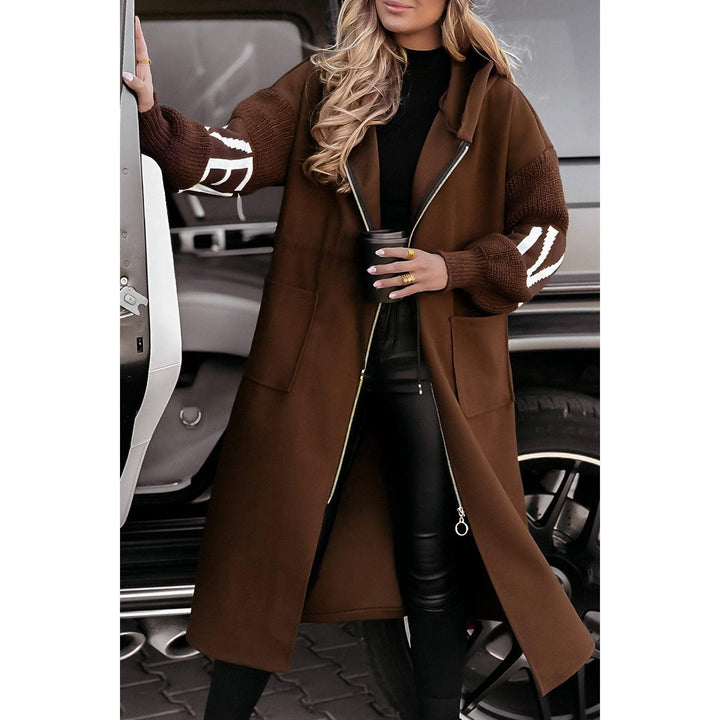 Levoire | Veste à capuche et chaleur Braun