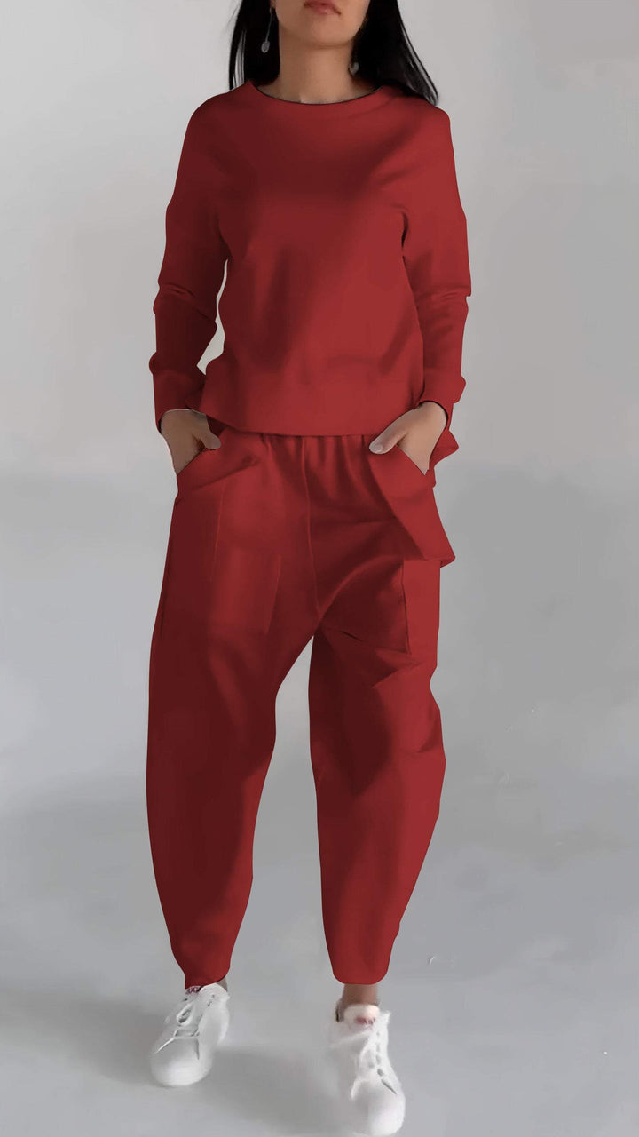 Levoire | Luxueux Ensemble De Salon Kaksiosainen Rot