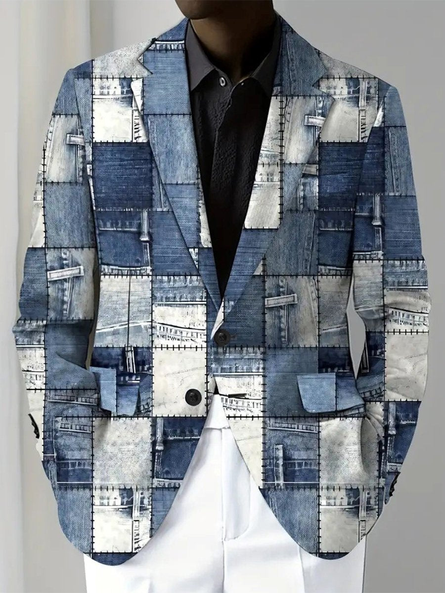 Levoire | Blazer Patchwork en Denim