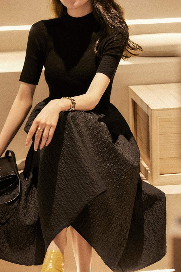 Levoire | Robe en tricot à encolure ronde
