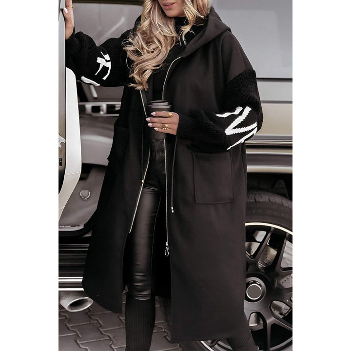 Levoire | Veste Avec Capuche Et Chaleur Noir