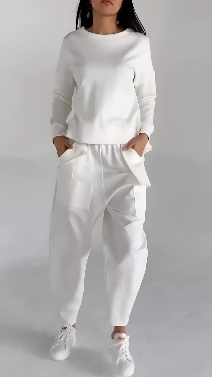 Levoire | Ensemble De Détente Pour Femmes Blanc