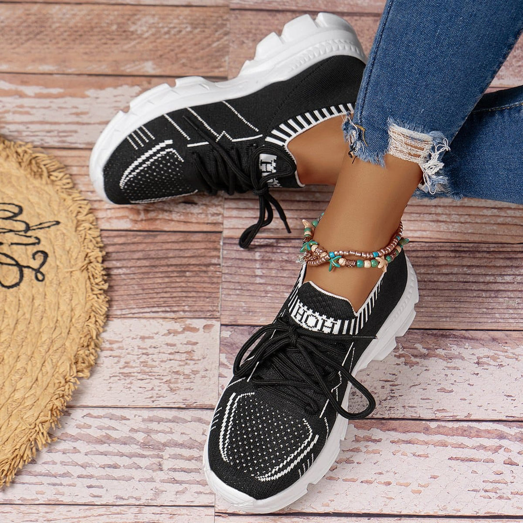 Levoire | Chaussures De Loisirs En Tissu Fly Légères Et Respirantes Pour Le Confort Noir
