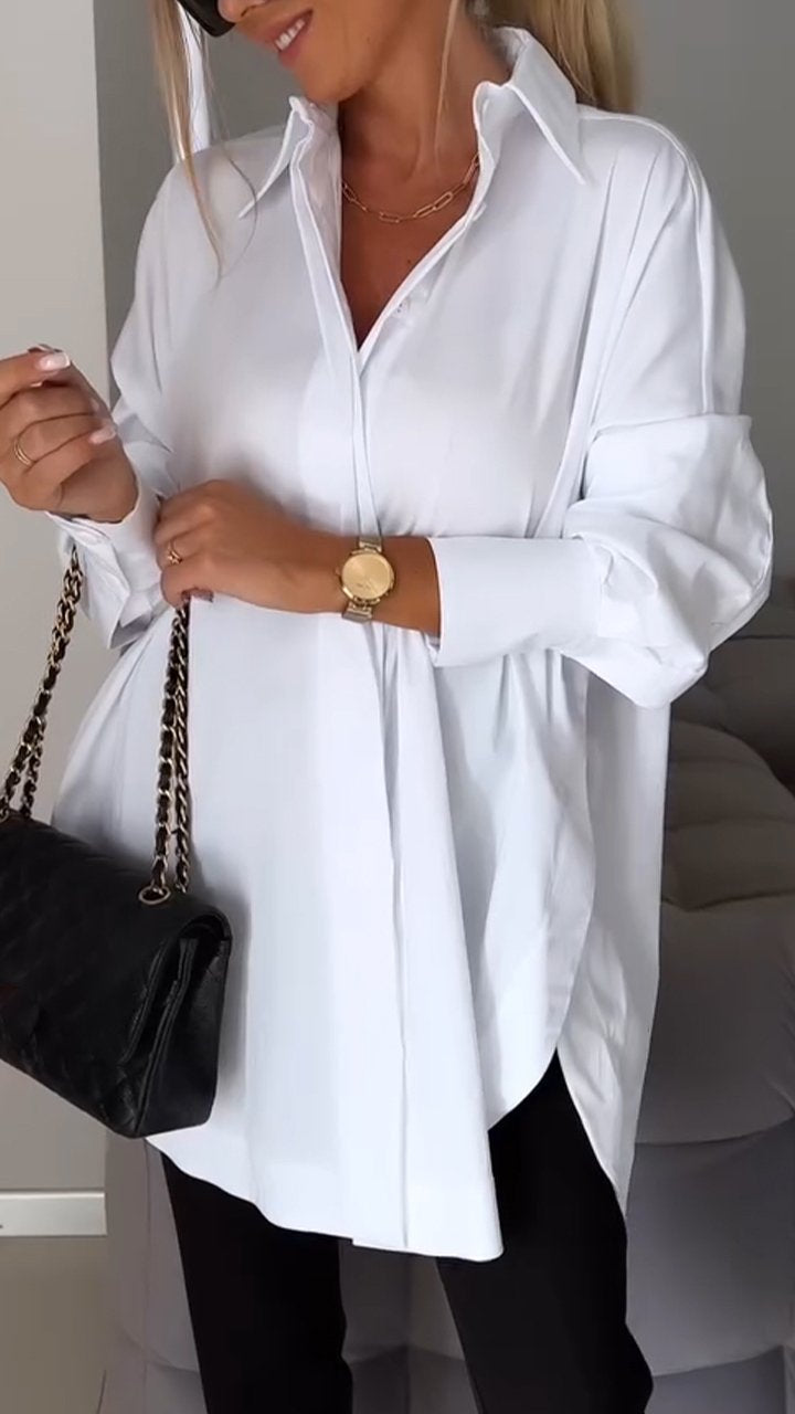Levoire | Revers Fente Chemise Fr La Femme Moderne