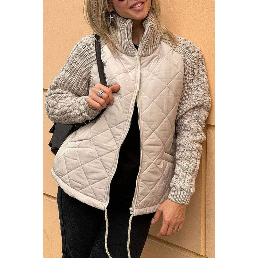 Levoire | Veste à col montant Khaki