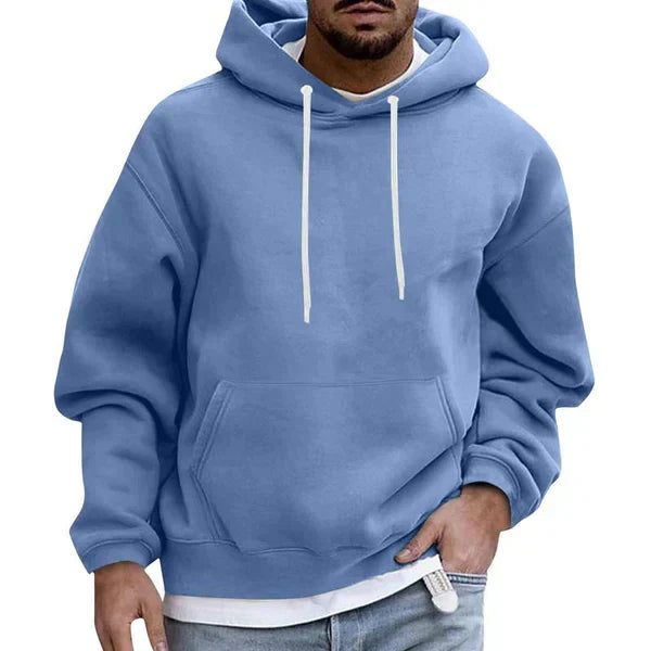 Levoire | Sweat À Capuche Homme Bleue