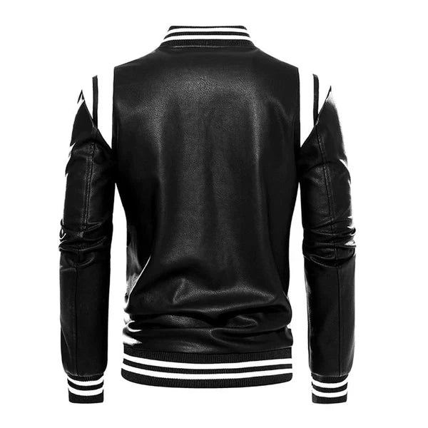 Levoire | Veste De Baseball En Cuir Pour Hommes Luxueuse Et Durable