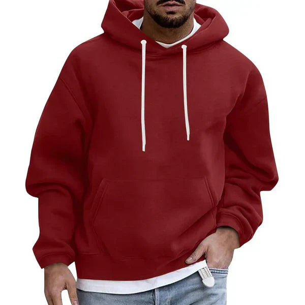 Levoire | Sweat À Capuche Homme Dunkelrot