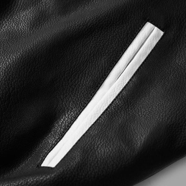Levoire | Veste De Baseball En Cuir Pour Hommes Luxueuse Et Durable
