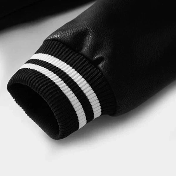 Levoire | Veste De Baseball En Cuir Pour Hommes Luxueuse Et Durable