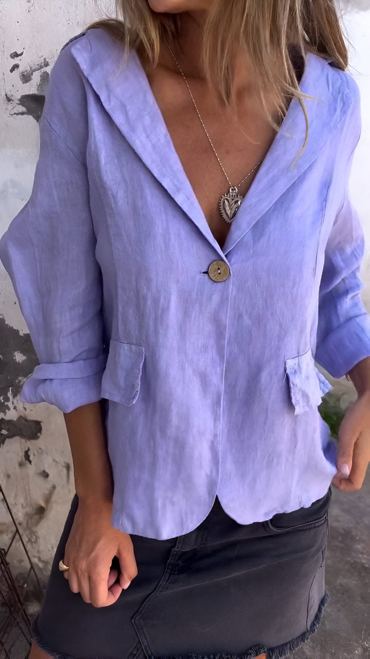 Levoire | Robe Maxi Élégante Contemporaine Lila (Presque épuisé)