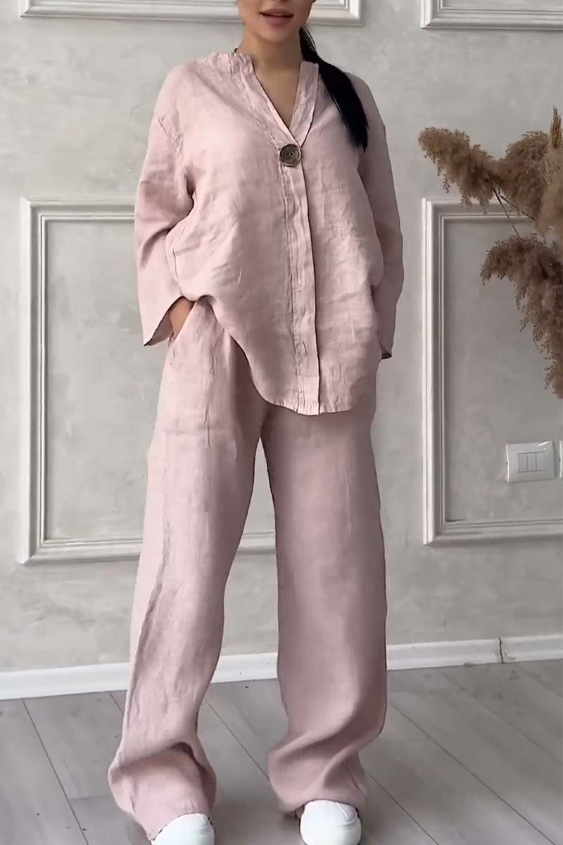Levoire | Ensemble De Loungewear Tendance chaise rose