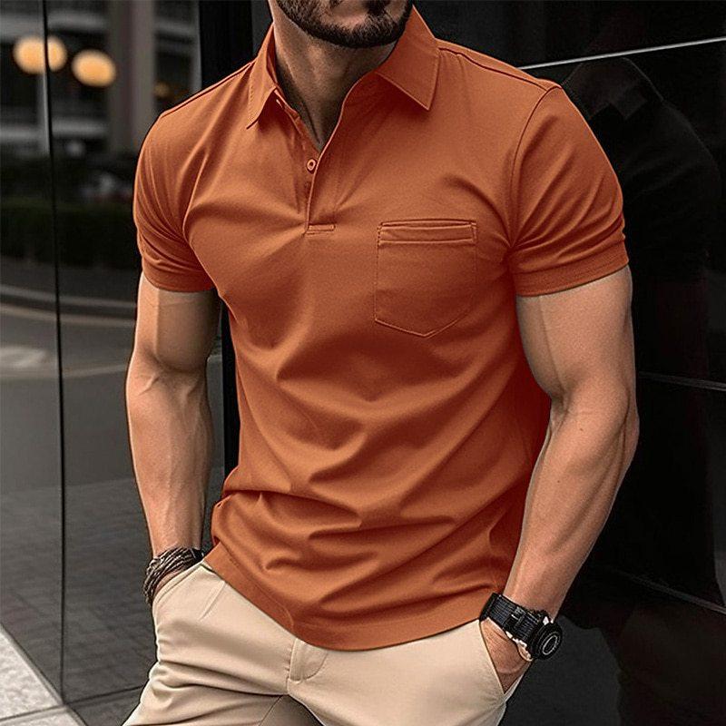 Levoire | Le Polo Élégant Et Unique Orange