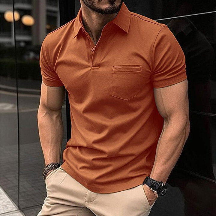 Levoire | Le Polo Élégant Et Unique Orange