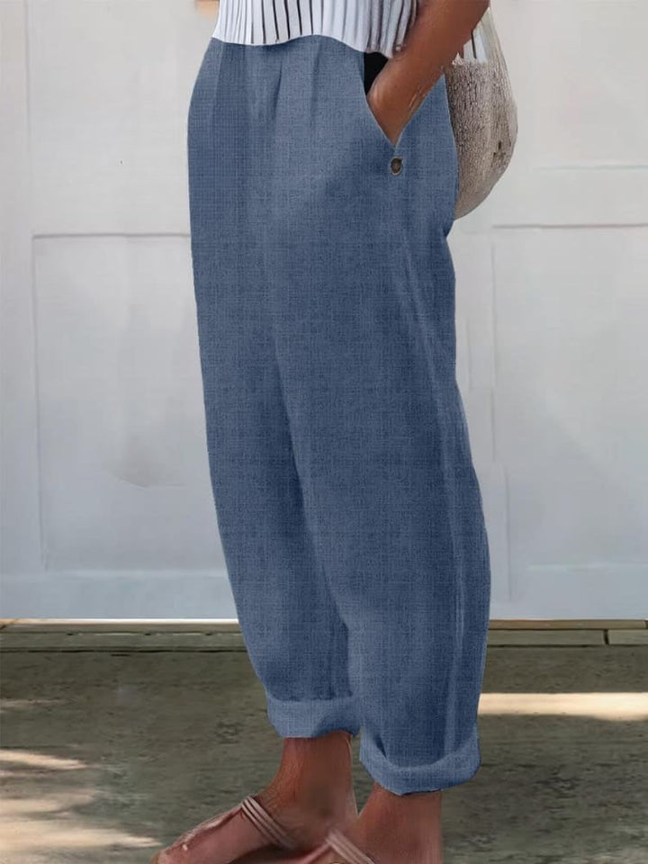 Levoire | Pantalons de loisir imprimés pour femmes Meripihkanen