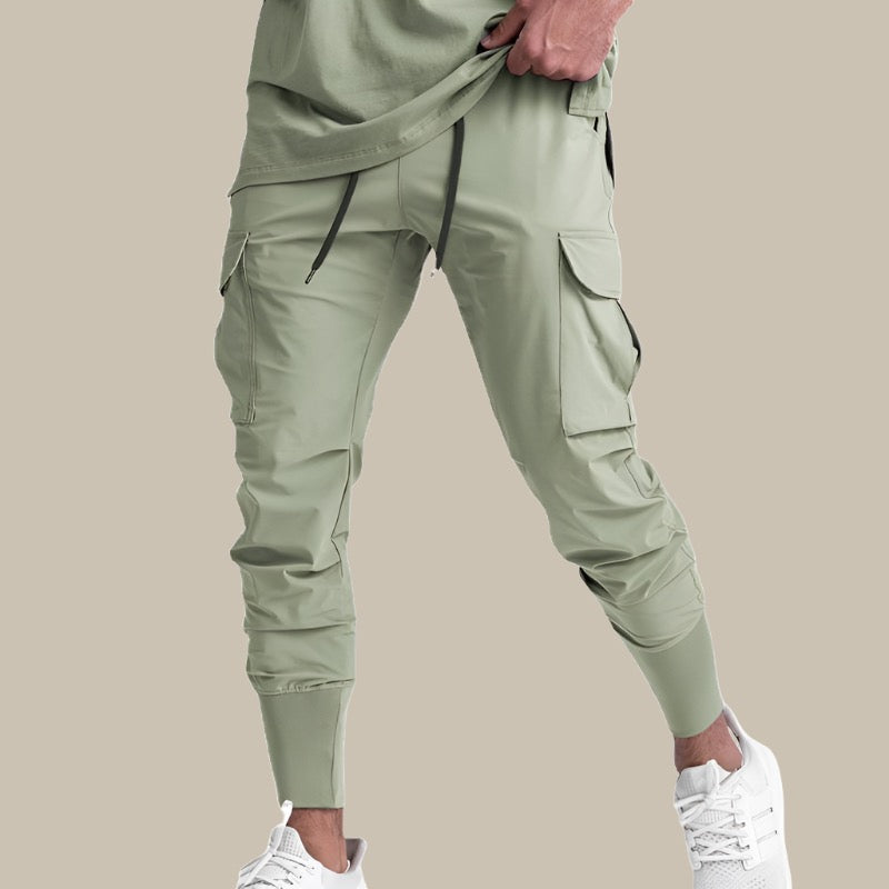 Levoire | Pantalons Cargo Élégants Pour Hommes vert clair