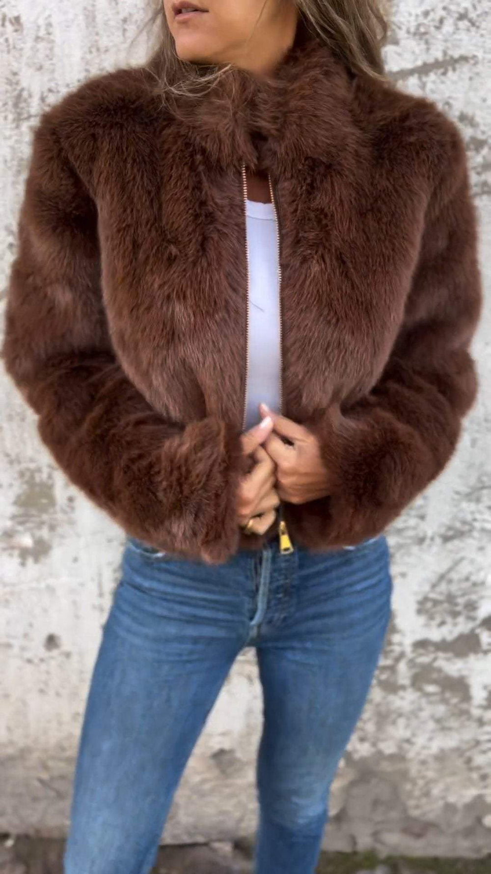 Levoire | Veste en cuir synthétique