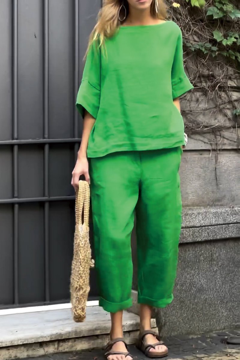 Levoire | Ensemble Décontracté et Confortable pour Femmes Vert