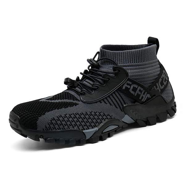 Levoire | Chaussures De Randonnée Confortables Sans Lacets Pour Femmes Et Hommes Gris