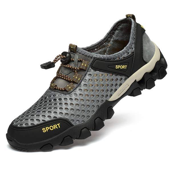 Levoire | Baskets De Trail Légères Sans Lacets Pour Hommes Gris