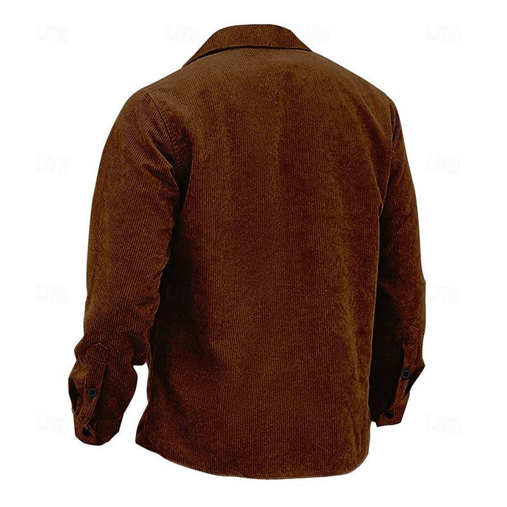 Levoire | Veste Boutonnée Avec Col Pour Hommes