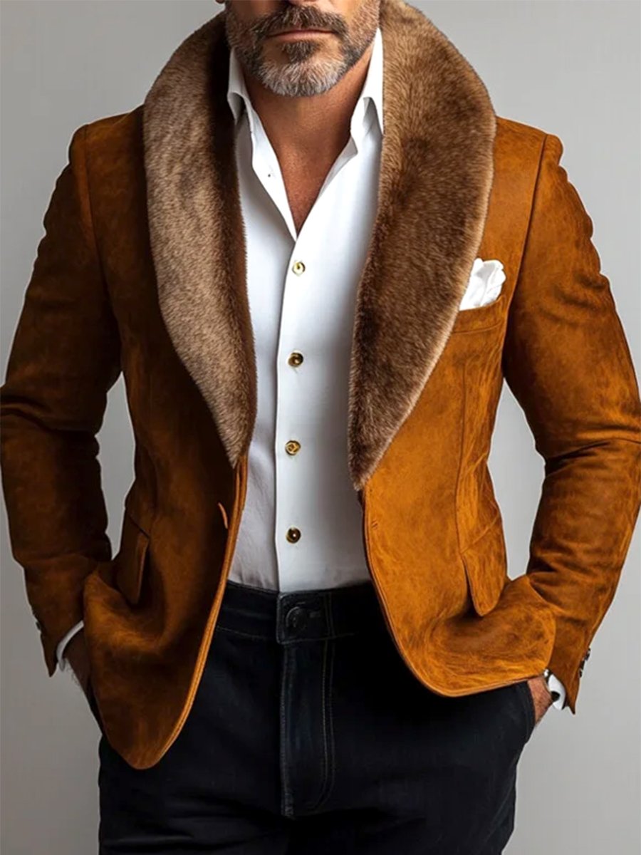 Levoire | Blazer Douillet en Peluche Chic