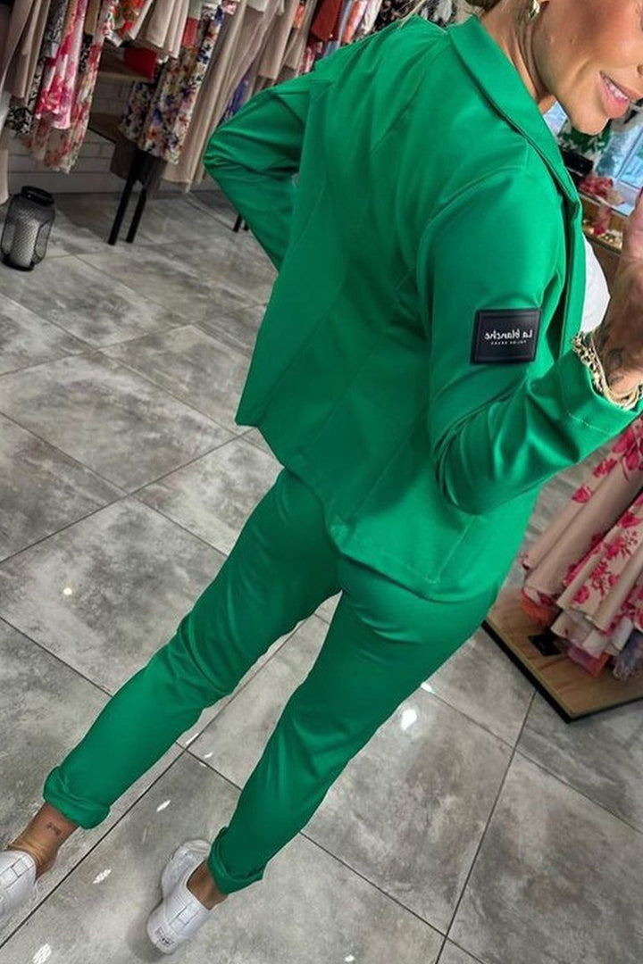 Levoire | Deux Pièces Ensemble Haut Veste Pantalon Lastique