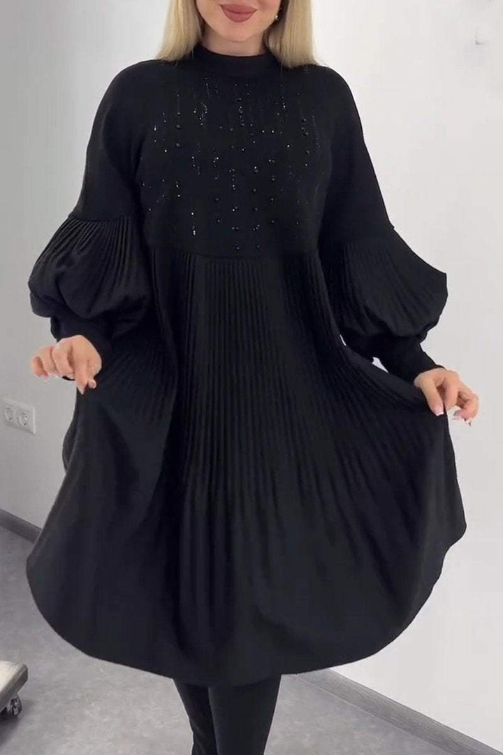Levoire | Robe Plissée Couvrant Le Ventre