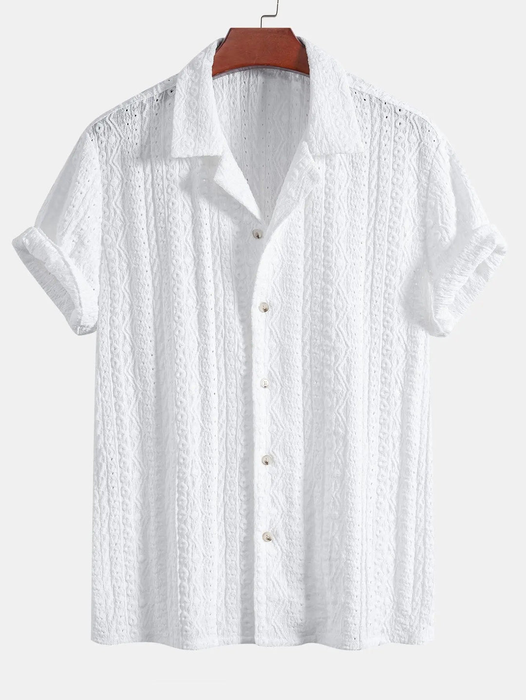 Levoire | Chemise Décontractée Italienne Blanc
