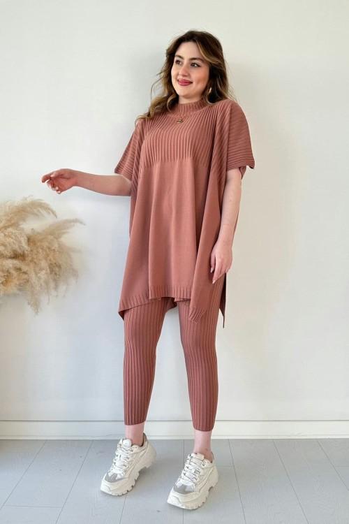 Levoire | T-shirt Col Rond et Pantalon Rosa