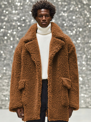 Levoire | Veste Doublée Douce et Chaude avec Revers Classique