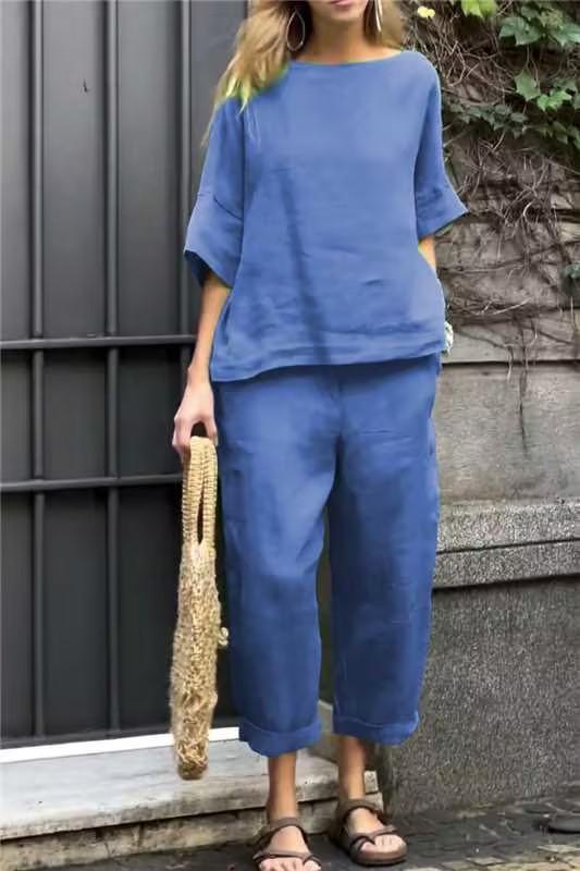 Levoire | Ensemble Décontracté et Confortable pour Femmes Bleu