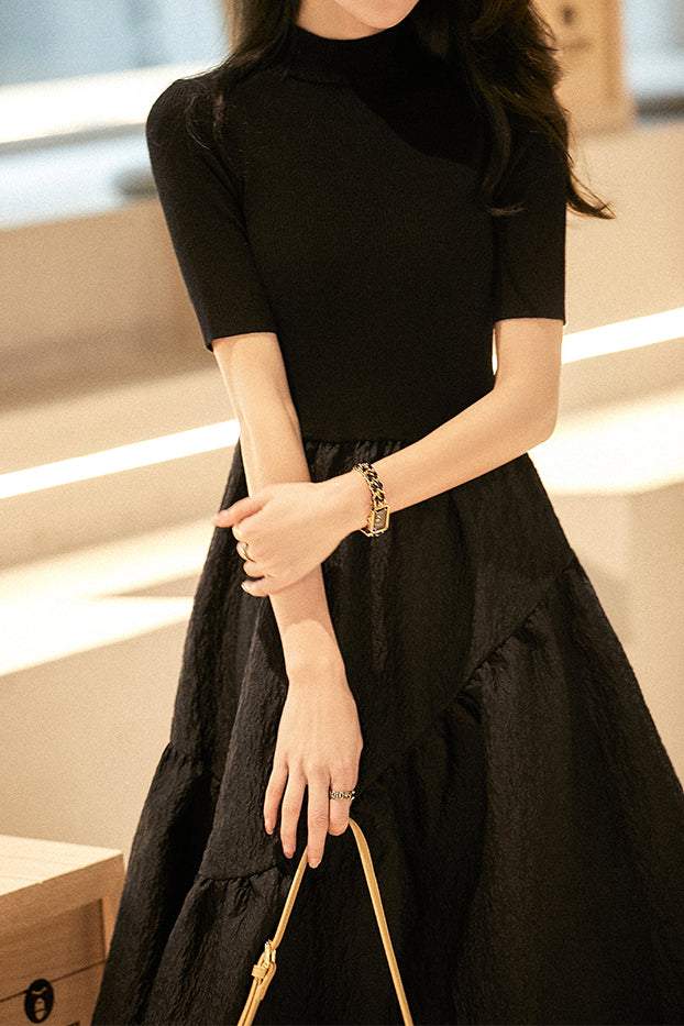 Levoire | Robe en tricot à encolure ronde