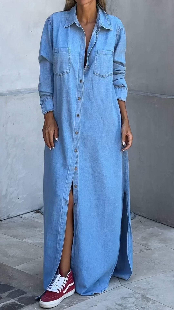 Levoire | Robe ample bohème Bleu ciel