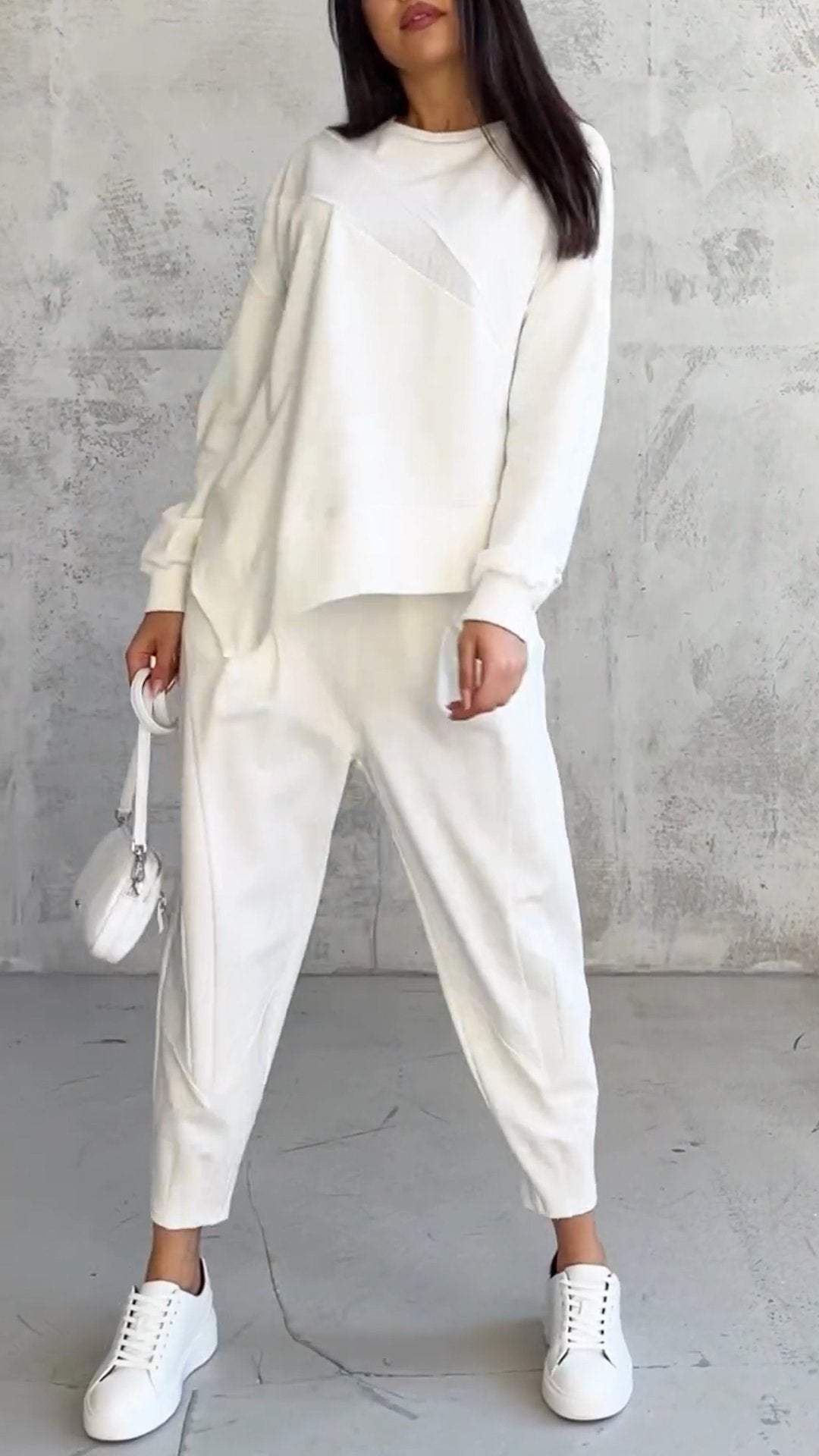Levoire | Ensemble Stylé Relaxant Blanc (Quasi épuisé)