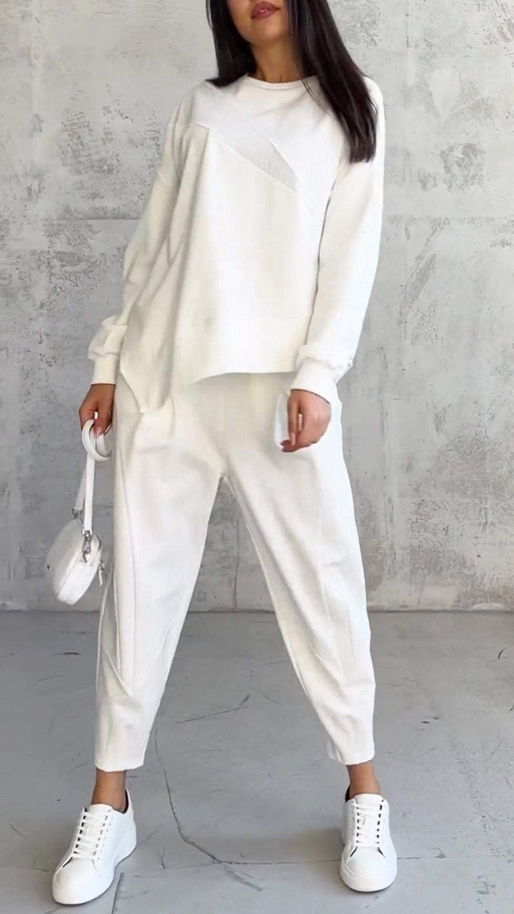 Levoire | Ensemble Stylé Relaxant Blanc (Quasi épuisé)