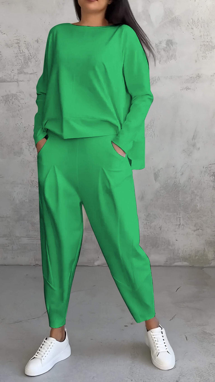 Levoire | Combinaison Confortable Avec Col Rembourrable Vert