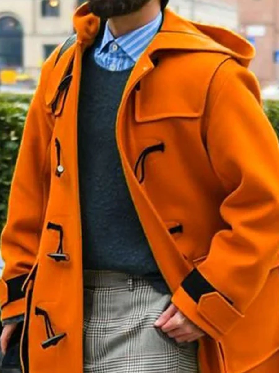 Levoire | Sweat à Capuche Contrasté avec Poches et Manches Longues